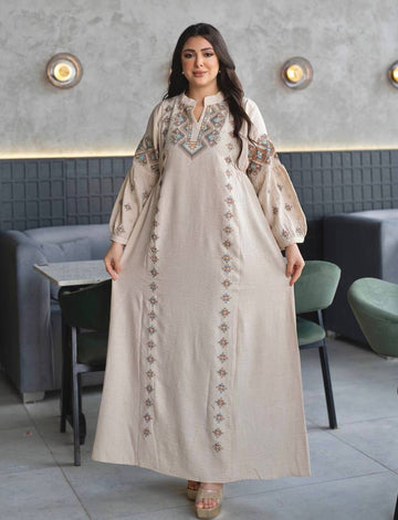 Linen Abaya