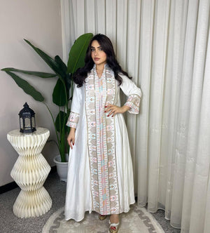 Turkish CY Fabric Abaya